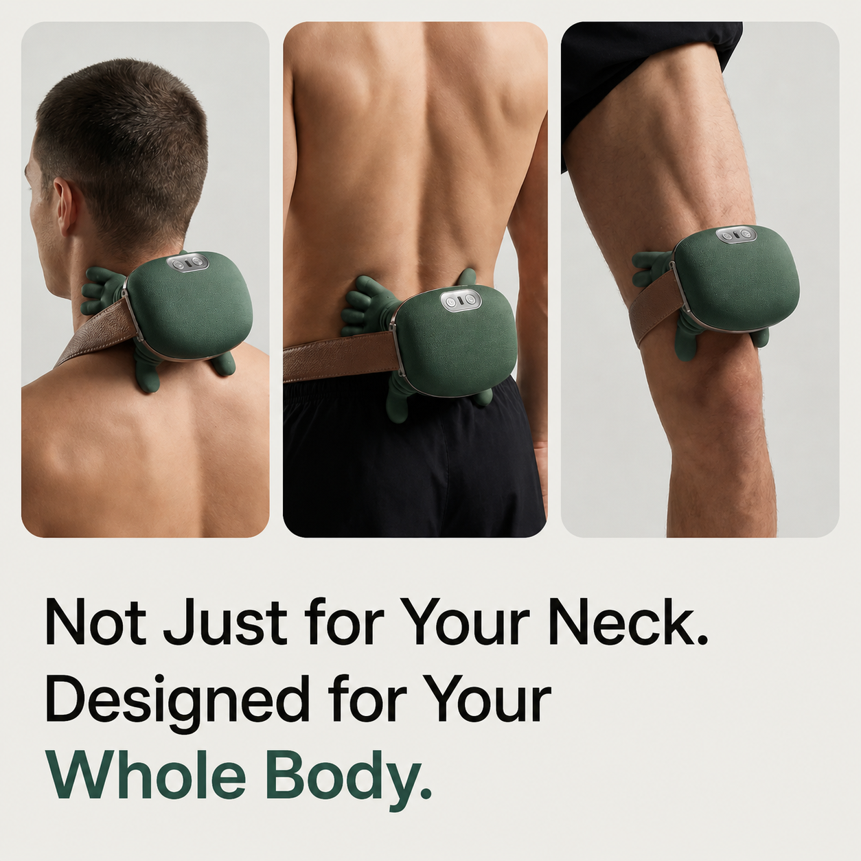 Heated Neck & Shoulder Massager with Deep Tissue & Heat Therapy